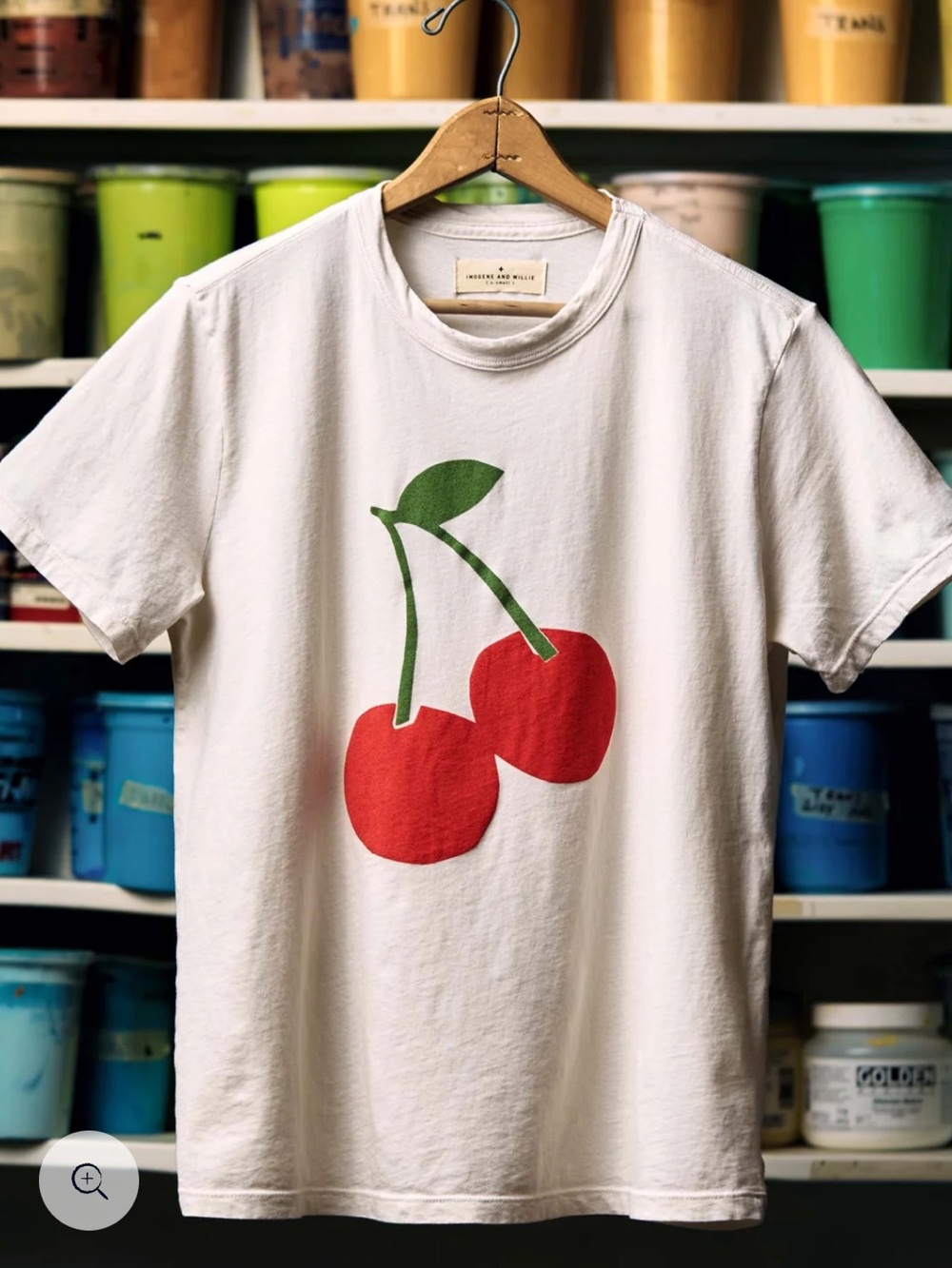 Imogene + Willie The Cherry Tee Shirt M